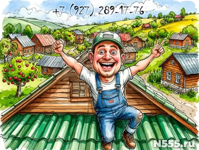 Заменим кровлю в Рамзае, замена шифера на профнастил фото 2